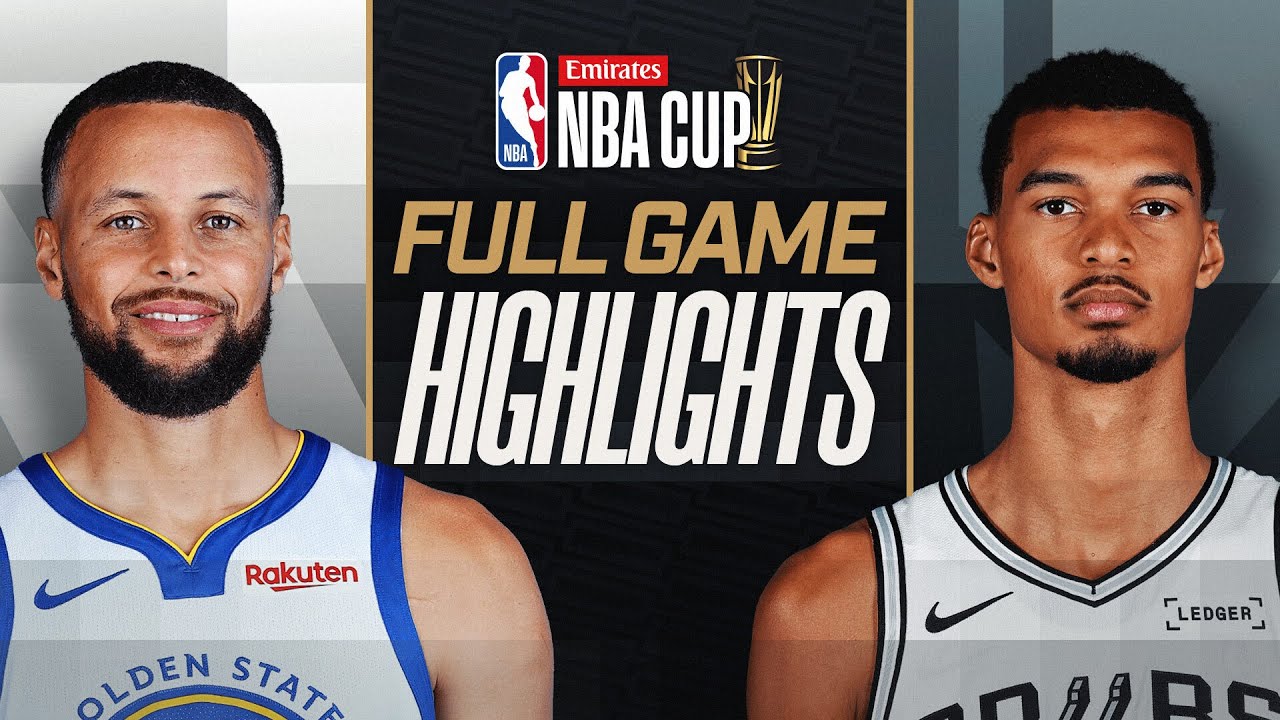 WARRIORS at SPURS | EMIRATES NBA CUP :trophy: | FULL GAME HIGHLIGHTS | November 14, 2025