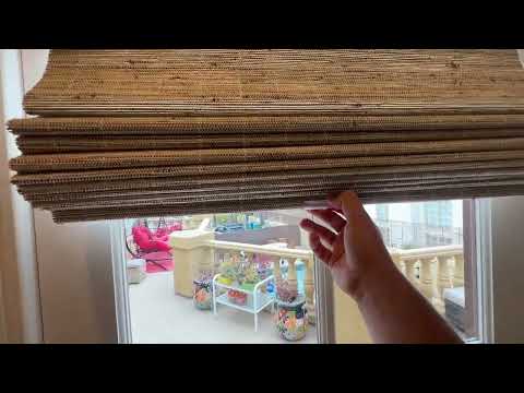Blackout Bamboo Window Shades
