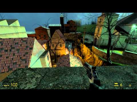 Half-Life 2 Walkthrough: Chapter 6 - "We Don't Go To Ravenholm..." {Part 3} [Hard Mode] (1080p)