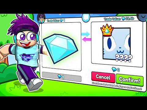 Trading From 1 GEM to TITANIC CAT in 24 Hours!