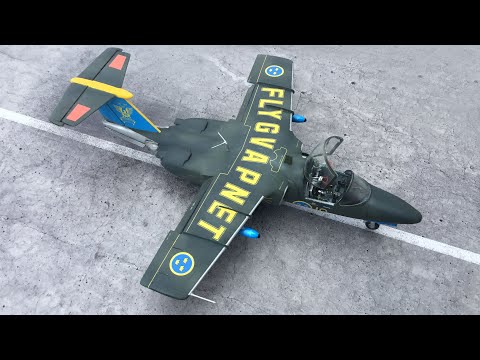 SK 60 - SAAB 105 - Swedish Air Force, 2010 - Marivox - 1:72 plastic aircraft model