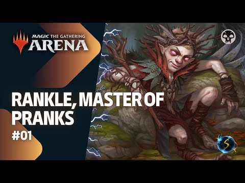 It's Showtime: Rankle, Master of Pranks 💀 #01 - MTG Arena - Historic Brawl