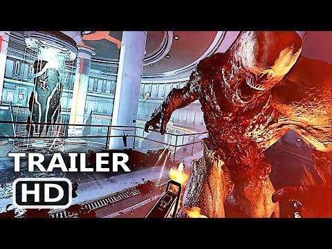 PS4 - Doom VFR Launch Trailer (2017) VR Game