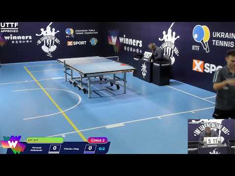 Virozub Aleksandr  - Filenko Oleg League of Best Table Tennis 2 11:30 03.10.2020