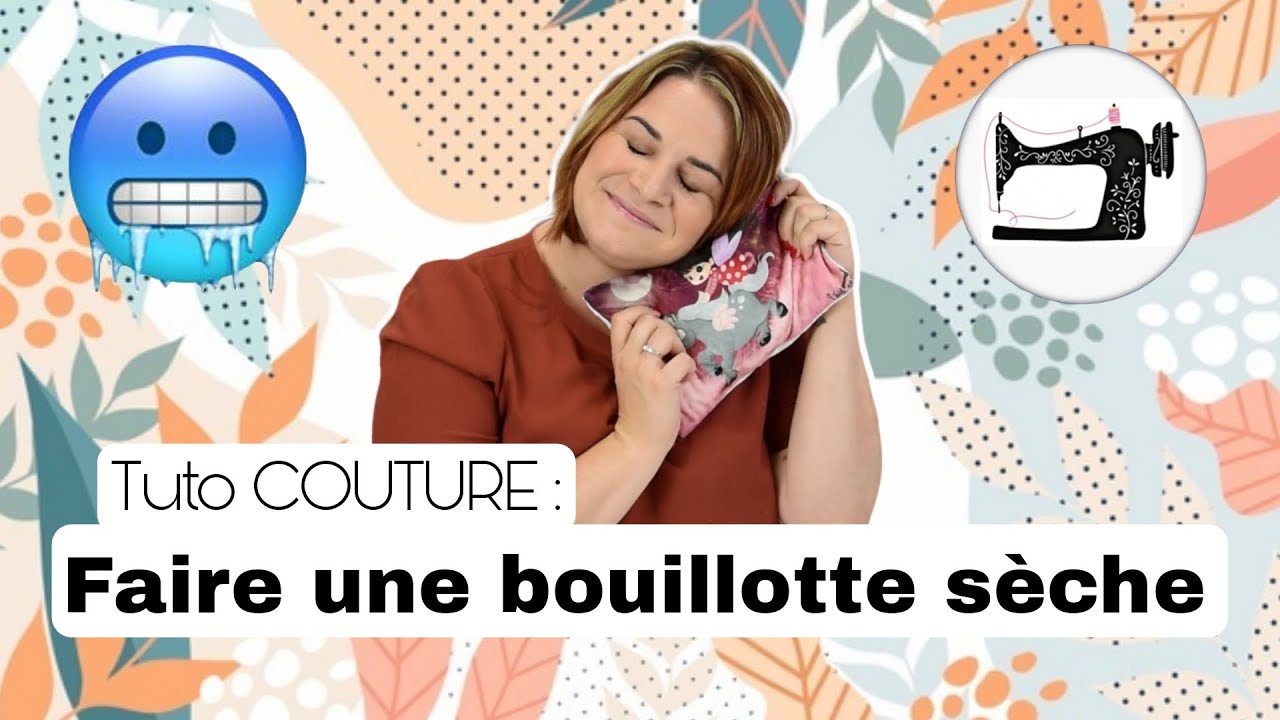 ❄ Tuto Facile & Rapide : Coudre une bouillotte séche ❄ / Ecolo & couture Zero Dechet / By PopO