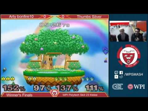 WPI PTS 23 - Arty & bonfire10 vs Thumbs & Silver Alloy - Melee - Winners Finals