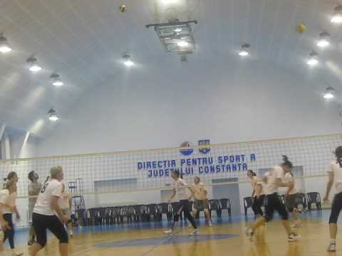 Antrenament volei divizia A .Constanta