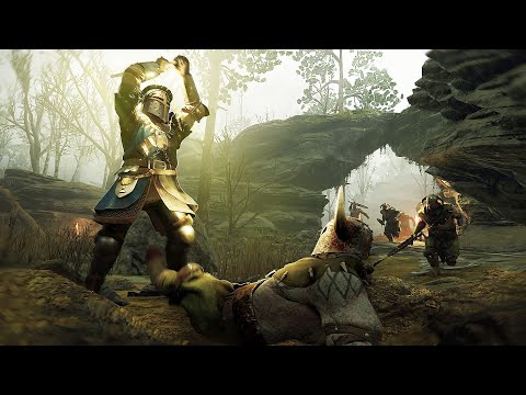 Speaking Nonsense while running a Chaos Waste. Vermintide 2 Grail Knight Gameplay