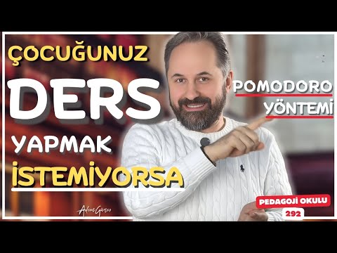 PEDAGOJi OKULU - 292 | Ders Yapmak İstemeyen Çocuklar İçin POMODORO Yöntemi