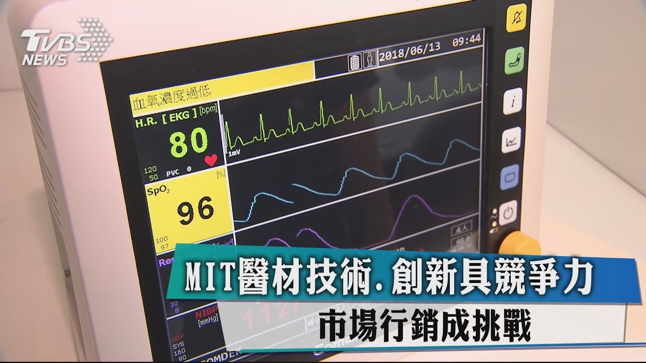 MIT醫材技術　創新具競爭力市場行銷成挑戰