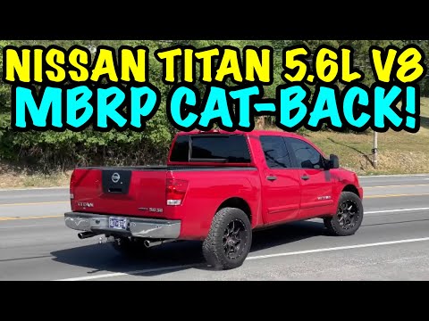 2010 Nissan Titan 5.6L V8 w/ MBRP CAT-BACK EXHAUST!