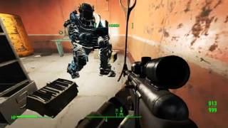 Fallout 4 - Hunter/Hunted | Track Courser Using Radio Frequency, Kill Courser | Gameplay 34