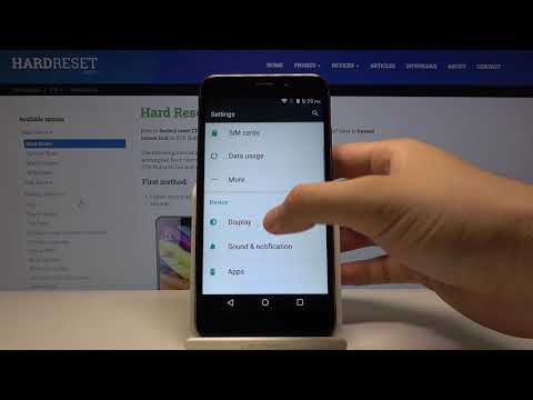 How to Activate / Disactivate Auto-Brightness in ZTE NUBIA N1 LITE – Adjust Brightness Automatically