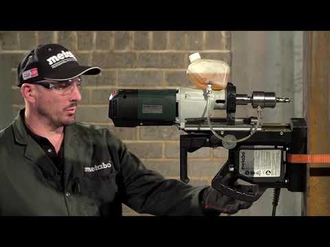 MAG 50 Magnetic Core Drill Demonstration - Metabo