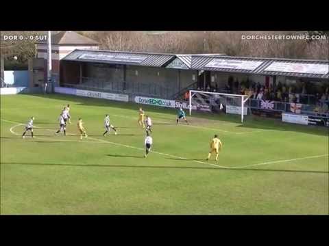Dorchester Town FC v Sutton United FC | 22/03/14 | Main Highlights