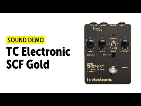 Демонстрация звучания педали TC Electronic SCF Gold 