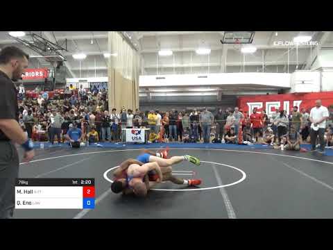 79 Kg Semifinal Mark Hall Nittany Lion WC Vs Quint Eno Lancaster Alliance Wrestling