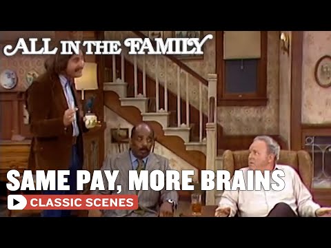 Archie Gets Put In His Place About Pay Grades | All In The Family