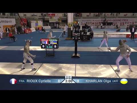 Seoul Grand Prix 2023 SWS - L64 - Cyrille Rioux FRA v Olga Kharlan UKR