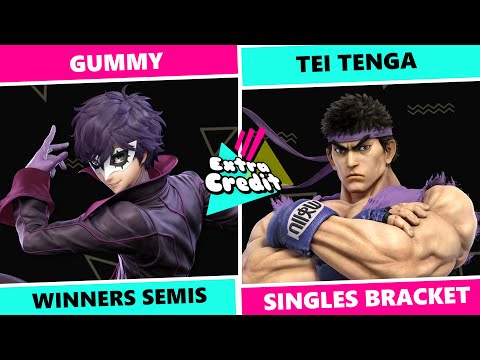 Extra Credit #59: Winners Semis - GUMMY (Joker) Vs Tei Tenga (Ryu) SSBU Singles