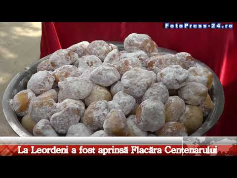 La Leordeni a fost aprinsă Flacăra Centenarului