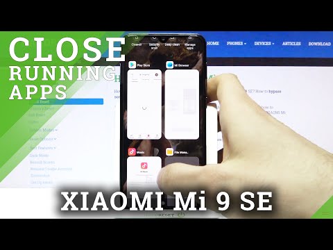 How to Turn Off Running Apps in XIAOMI Mi 9 SE – Disable Running Apps