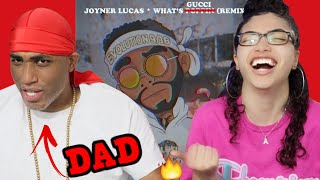 MY DAD REACTS Joyner Lucas - What&#39;s Poppin Remix (What&#39;s Gucci) REACTION
