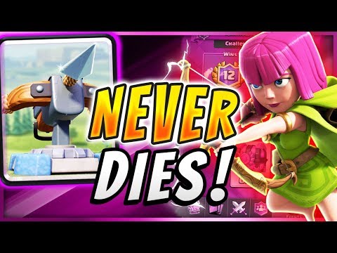 LEARN THIS DECK! 2.9 Xbow Cycle Never Dies! — Clash Royale