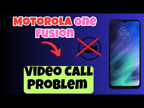 Video Call Problem Motorola One Fusion / Plus || How to solve the video call not working issues