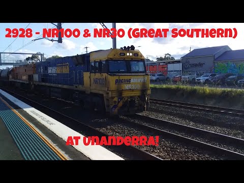 Michaels Trains Vlogs - 2928 - NR100, NR30 (Great Southern)