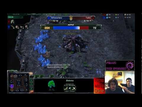 [The World Best 7 Pool-Troll]: TtlFenixHero[Z] vs ToXiC[P] - Antiga Shypiard -  Ladder