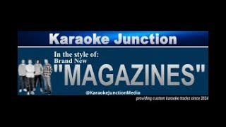 Brand New - Magazines (karaoke)