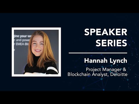 LIVE Speaker Series - Hannah Lynch, Blockchain @ Deloitte