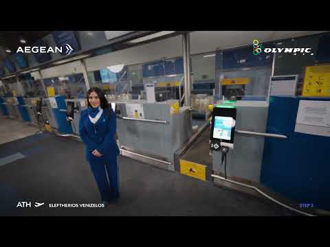 AEGEAN & Olympic Air | New check-in & baggage drop off experience!
