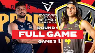 FULL GAME: Melbourne Vipers vs Perth Steel | Round 1 | Mahindra Australian Volle