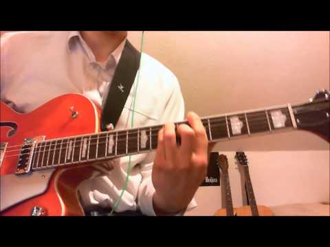 The Beatles - Things We Said Today Lead Guitar Tutorial & Cover with Tabs