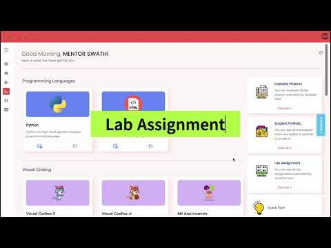 Lab Assignment Feature