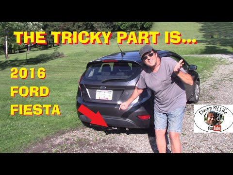 What They Don't Show You - DIY Class 1 Trailer Hitch, 1-1/4-Inch Receiver, Fits Ford Fiesta