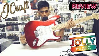 JCraft S-1H HSS Strat 2020 Model (Unboxing,Review and Demo)