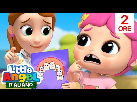 Mi è Caduto il Dentino | Cartoni Animati con Gianni Piccino - Little Angel Italiano