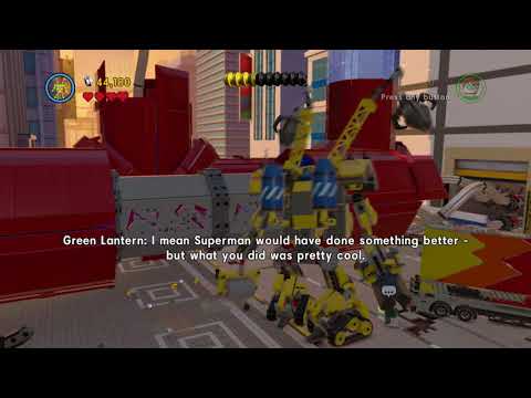 LEGO Movie Video Game - gameplay walkthrough Part 14 - BRICKSBURG UNDER ATTACK