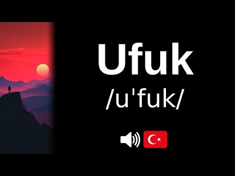 How to pronounce Ufuk (CORRECTLY!)