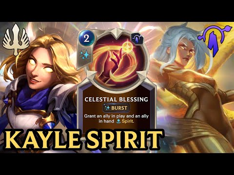 NEW LUX ILLUMINATED IS MADE FOR KAYLE | Spirit Kayle Deck Legends of Runeterra