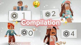 What to do with ROBUX 😏😱🤑 *COMPILATION* ✨
