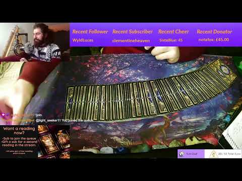 Tarot workshop for beginners and live readings for examples