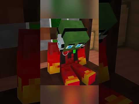 Insane Scientist Takes Over Robots - Minecraft Shorts