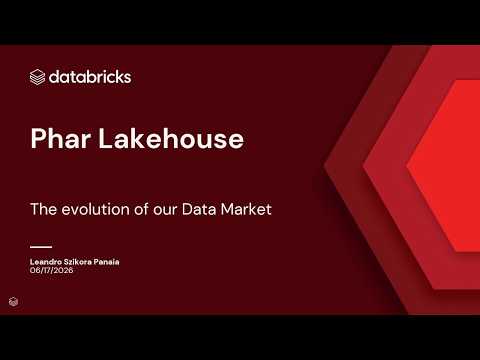 Watch: Phar Lakehouse: Automating Data Governance at Scale with Terraform
