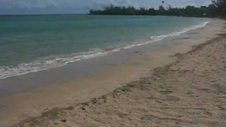 preview picture of video 'Beachspot Jamaica - Cardiffe Hall beach Runaway Bay (nature sound)'