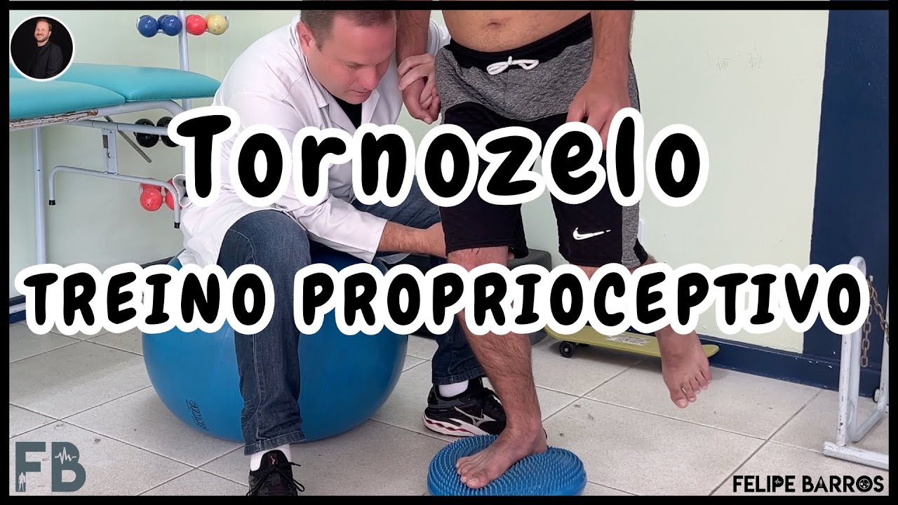 Treino proprioceptivo para tornozelo | Prof. Felipe Barros