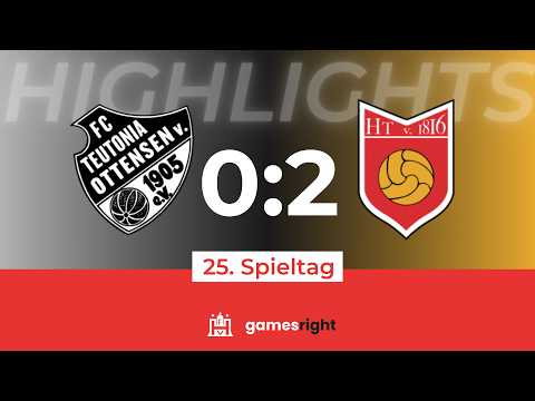 Highlights Matchday 25 Gamesright Oberliga Hamburg FC Teutonia 05 - HT 16